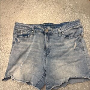 Seven7 Distressed Denim Cutoff Shorts – Size 16
